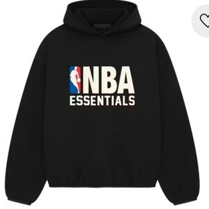 Fear Of God Essential NBA Black Hoodie (XS)